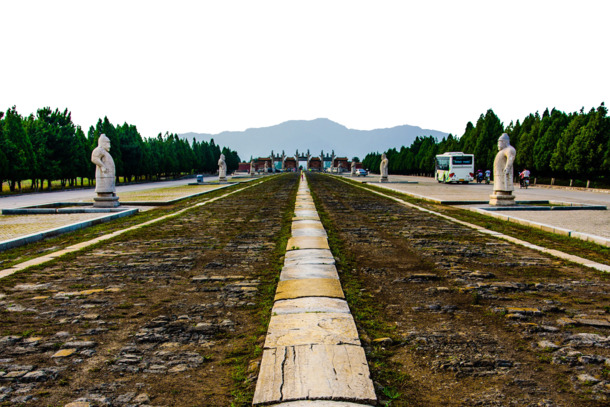 清东陵风光PNG透明背景高清素材，摄影美景设计元素免费下载