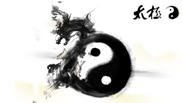 中国风设计必备，龙八卦太极高清PNG透明图片，一键下载装饰元素！