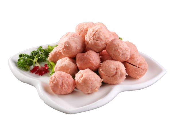 潮州牛肉丸PNG透明图，高清装饰元素，生活用品设计素材下载