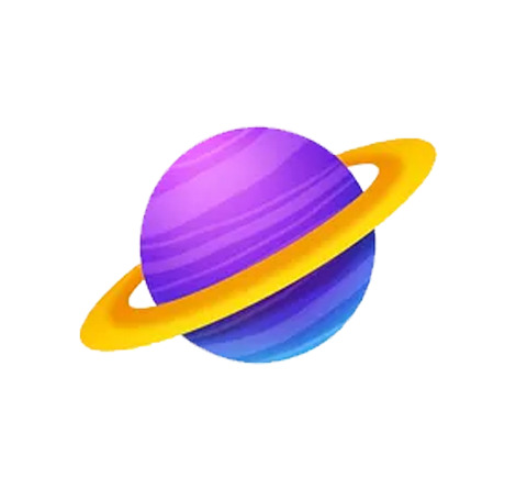星球之美：高清PNG透明素材，免扣元素，一键下载设计灵感