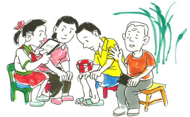邻里和谐学民法，民法典高清PNG透明图免扣，PSD设计素材下载