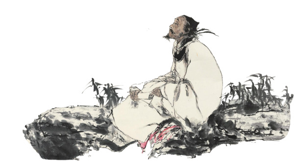 刘禹锡唐代诗人PNG免扣素材，高清透明PSD设计下载