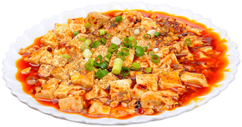 川菜麻婆豆腐PNG透明图 & PSD设计素材，高清免扣下载