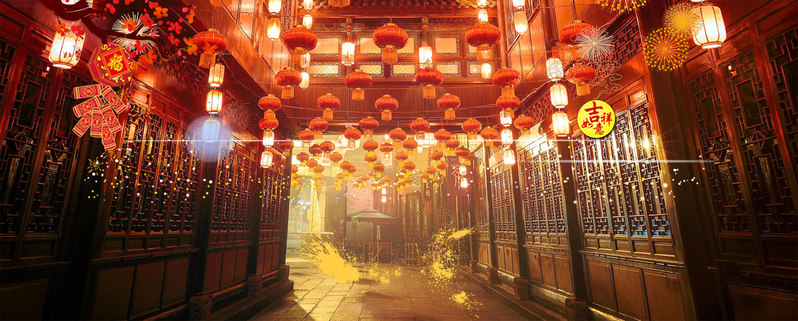 花灯节日新年庆典，高清JPG与另类PSD设计素材精选下载