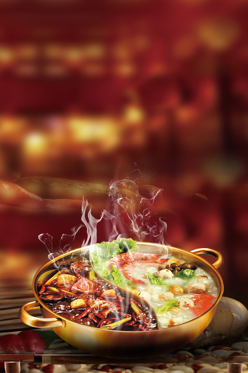美食海报背景素材，高清JPG与另类PSD设计，一键下载！