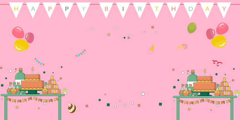生日宴快乐PSD分层高清图，另类设计素材下载