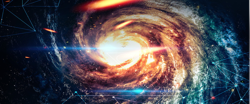 星空电商科技banner高清JPG，另类设计素材，一键下载