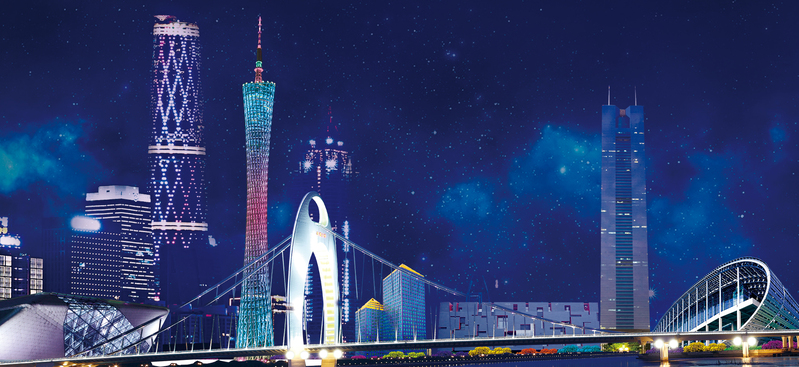 广州旅游海报，地标建筑banner高清JPG，另类设计素材一键下载