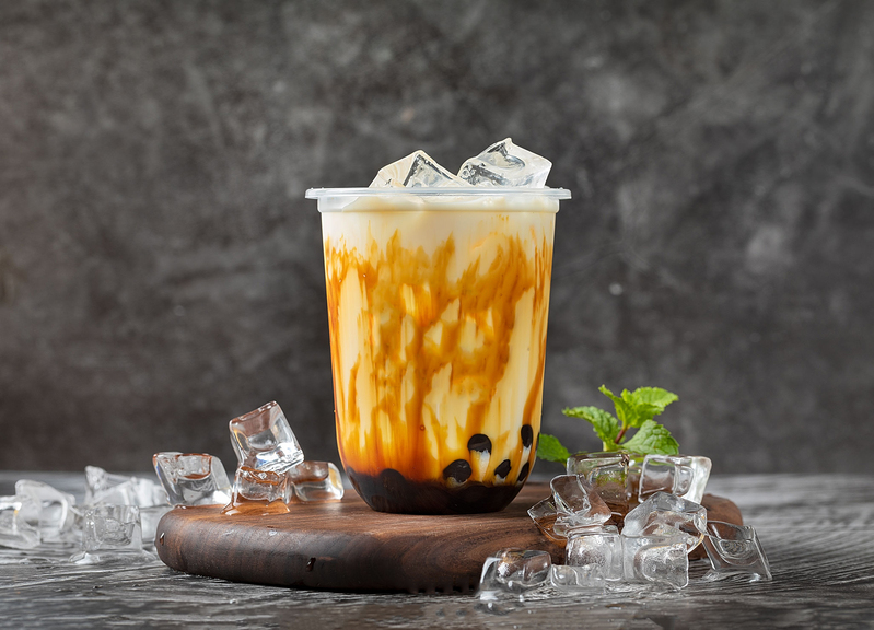 网红黑糖珍珠脏脏茶高清JPG，创意设计素材下载