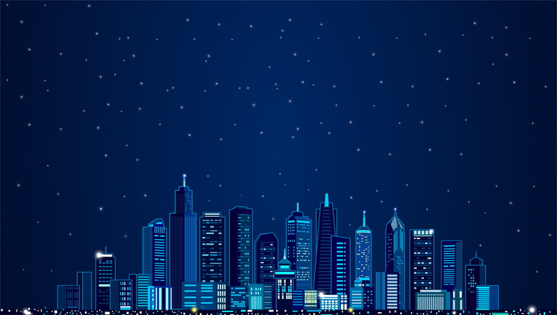 城市建筑风光背景图，高清JPG素材，创意另类设计资源下载