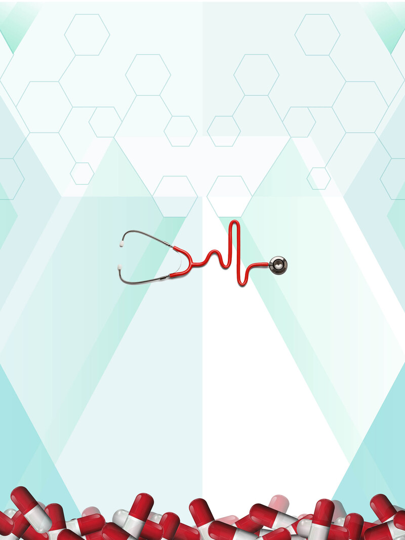 生物医药海报素材，清新简约医疗科技JPG高清图，创意另类设计下载