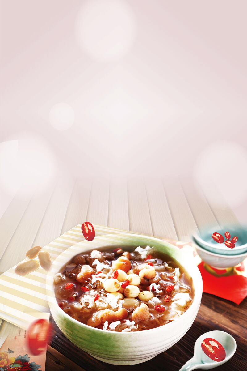 红豆薏米粥美食PSD素材，高清JPG与另类图片设计，免费下载