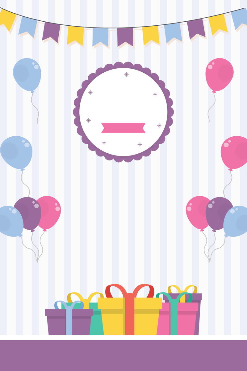 生日宴PSD分层图片，快乐主题，高清JPG素材下载