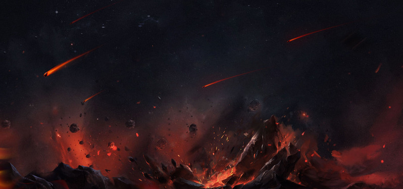 火山背景质感高清JPG，另类图片素材下载，创意无限