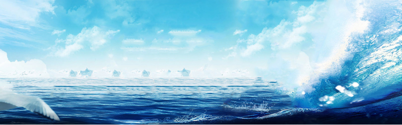 夏日海浪背景高清JPG，创意图片设计素材免费下载