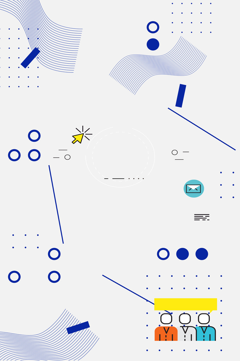 简约招聘海报背景，高清JPG素材，另类创意图片设计，一键下载