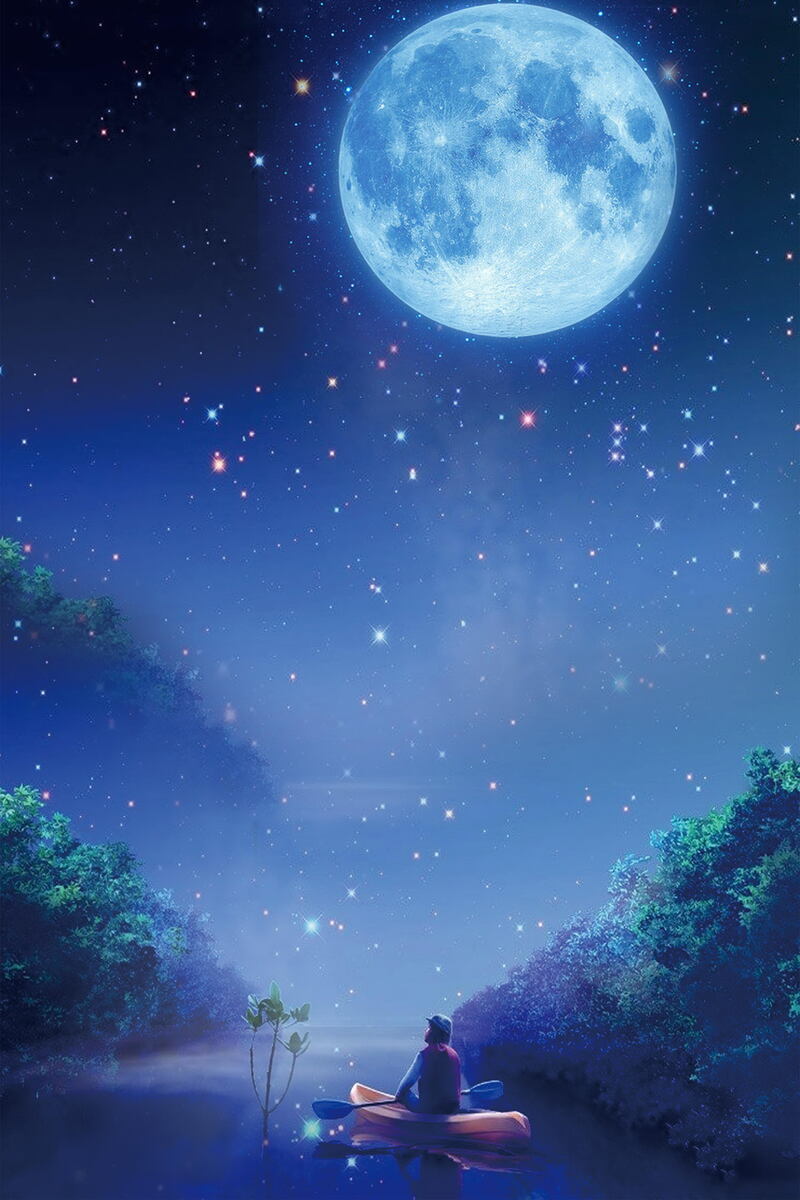 唯美夜空夜景JPG大图，另类高清图片素材，免费下载