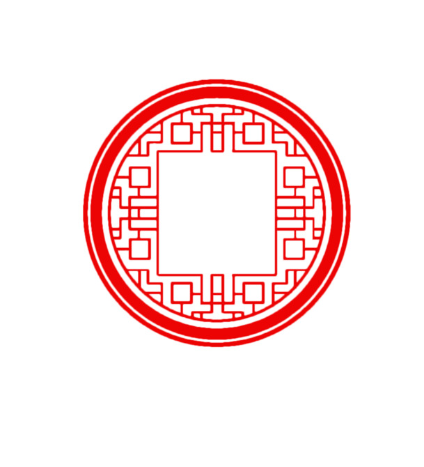 中式窗格矢量花纹PNG，高清透明中国风装饰图片素材下载