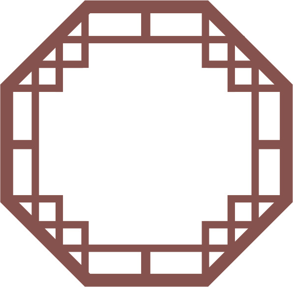 高清PNG对称角花底纹图案，透明装饰花纹，平面图形设计素材下载