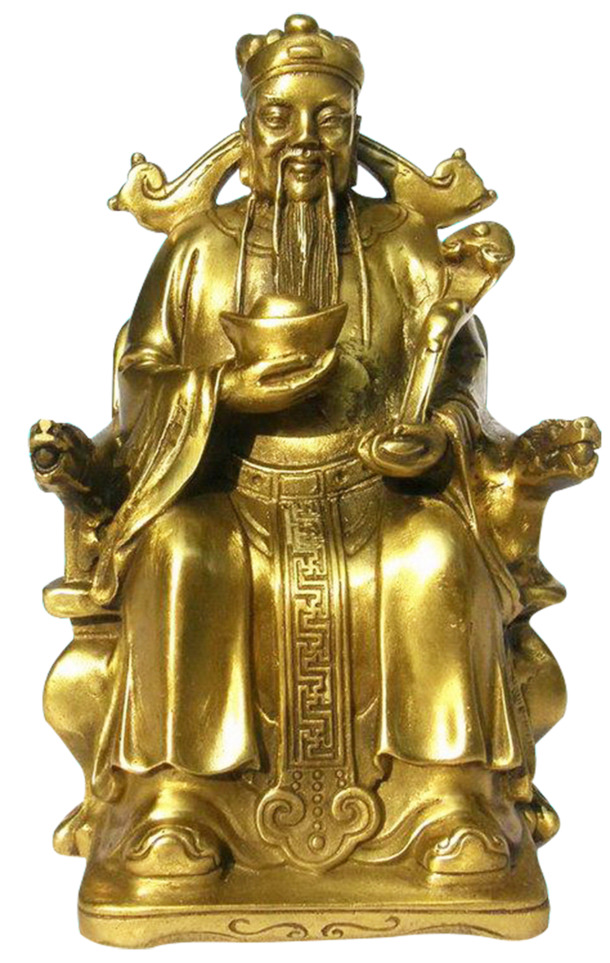 文财神PNG透明图片下载，高清免抠元旦春节元宵节日素材