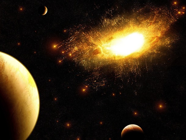 神秘宇宙星空壁纸，高清PNG透明背景，抽象梦幻设计素材下载