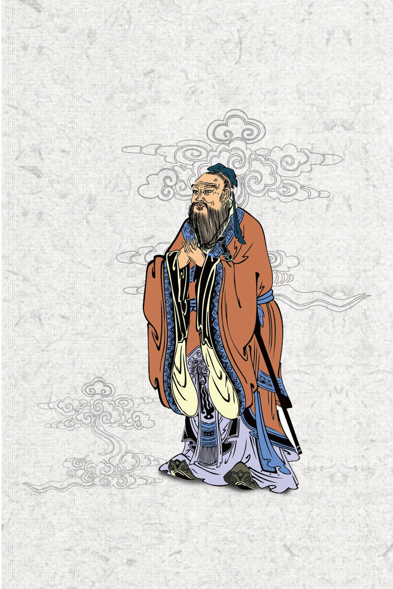 国学经典中华精神，高清JPG海报背景素材，创意图片设计资源下载