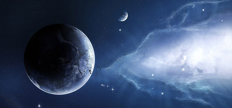 高清宇宙星球JPG图片，另类Banner素材，免费下载