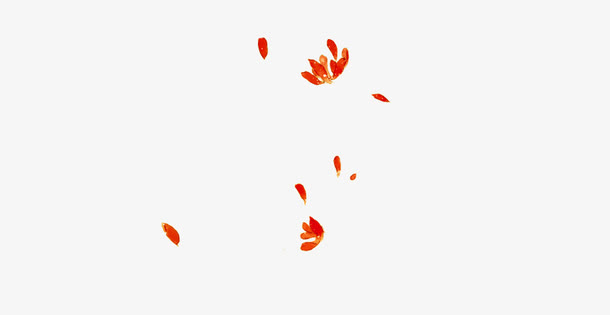 古风水彩插画素材，高清PNG透明植物图片，装饰元素丰富，免费下载