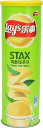 绿色乐事薯片包装PNG透明图，高清装饰元素，生活用品设计素材下载