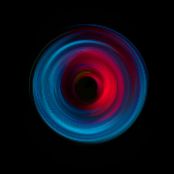 蓝色漩涡抽象梦幻壁纸，高清PNG透明背景设计素材下载