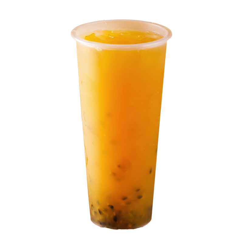 高清PNG素材，柠檬百香果茶透明免扣图片，设计元素一站下载