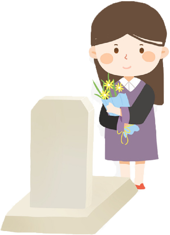 高清PNG透明图片，小女孩祭祖保佑，节日元素设计素材，免费下载