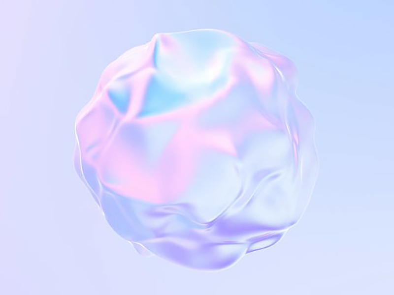 高清JPG图片素材，渐变色不规则圆球背景，创意图片设计资源下载