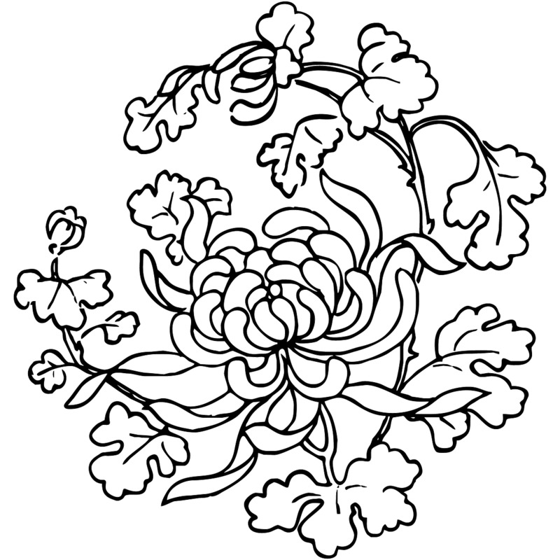 高清圆形传统花纹PNG素材，免扣元素图标，设计必备下载