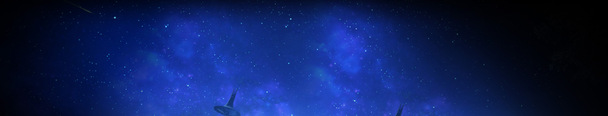 梦幻星空海报设计素材，高清PNG透明背景，抽象浪漫元素，免费下载