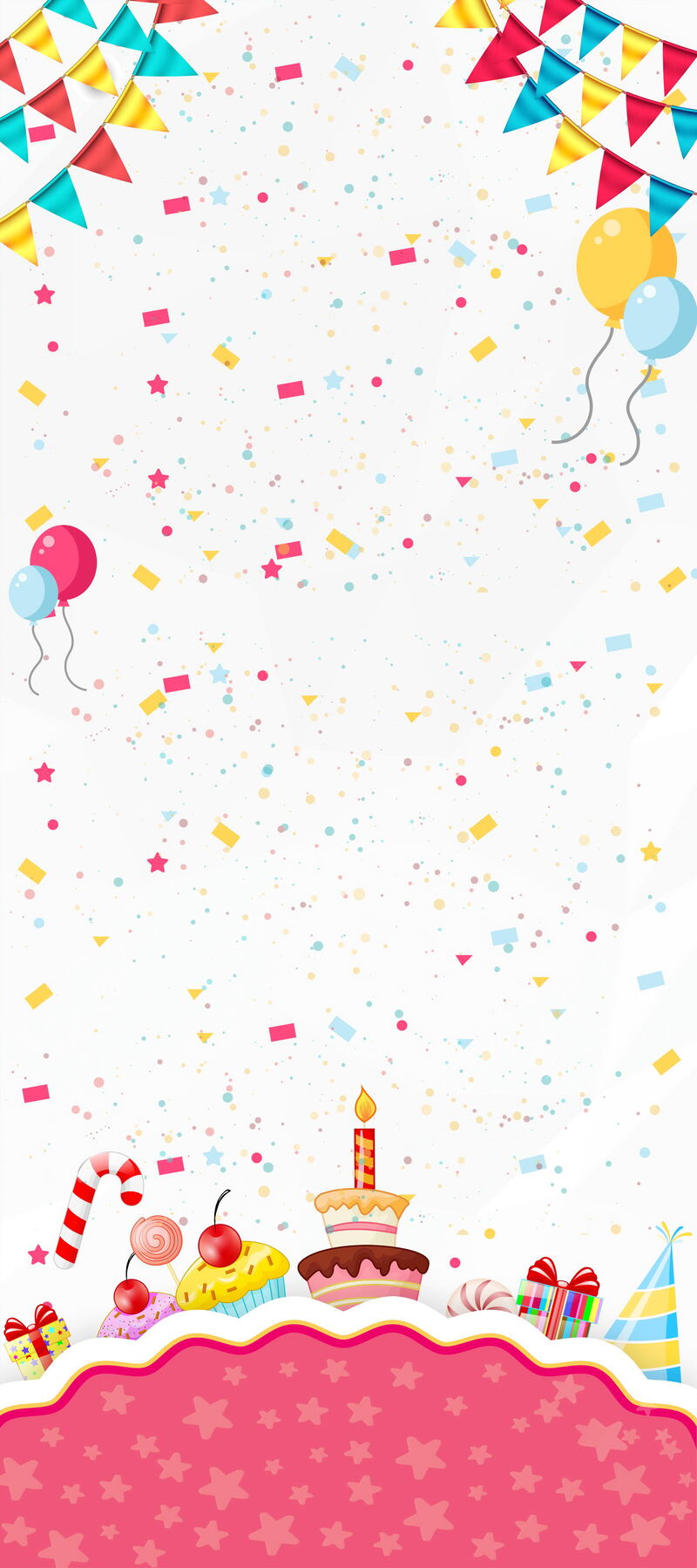 高清生日宴背景JPG，庆生另类设计素材，免费下载！