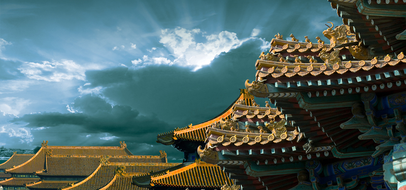 古风韵味，古建筑高清JPG素材，中国风设计精选，一键下载