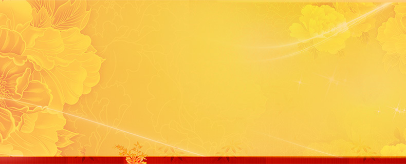 中国风新年金色牡丹背景海报，高清JPG素材，复古设计，天猫专享下载