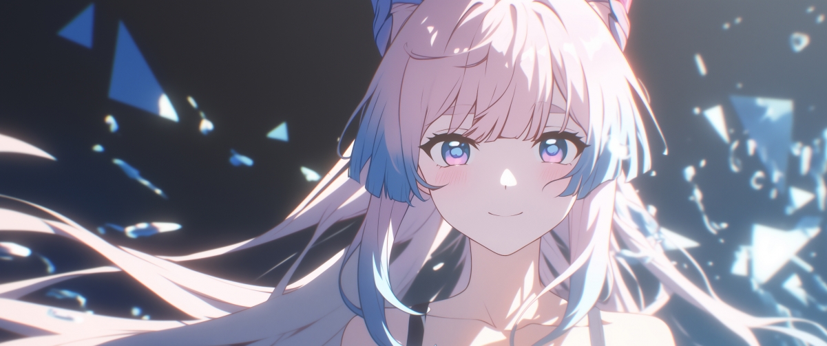 原神甘雨绝美长发，超清4K带鱼屏动漫壁纸，3440x1440分辨率，高清下载