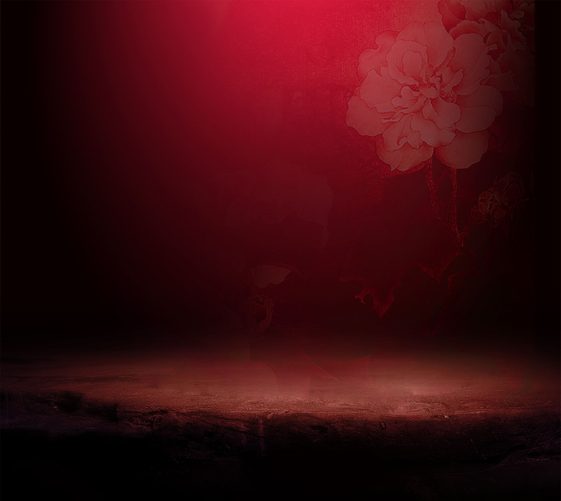 复古中国风暗红花朵底纹背景高清JPG素材，免费下载设计元素