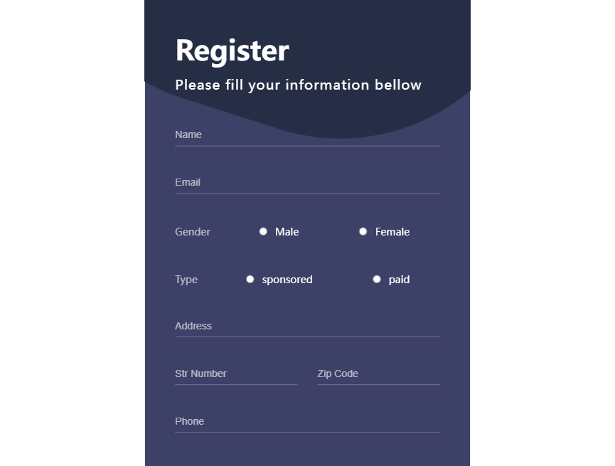 表单制作代码，登记表模板下载