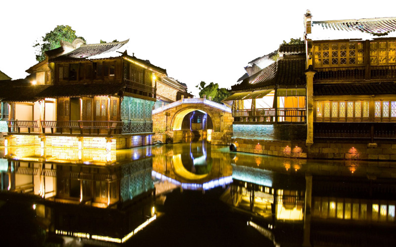 乌镇西栅高清PNG透明背景摄影美图素材，免费下载设计元素