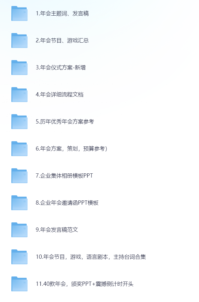 年终盛典资料大全，精选主题词、发言稿模板、详尽流程规划、创意邀请函设计、专业PPT模板等资源集