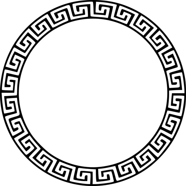 高清壮锦纹路PNG透明图片，精美装饰边框设计素材，免费下载