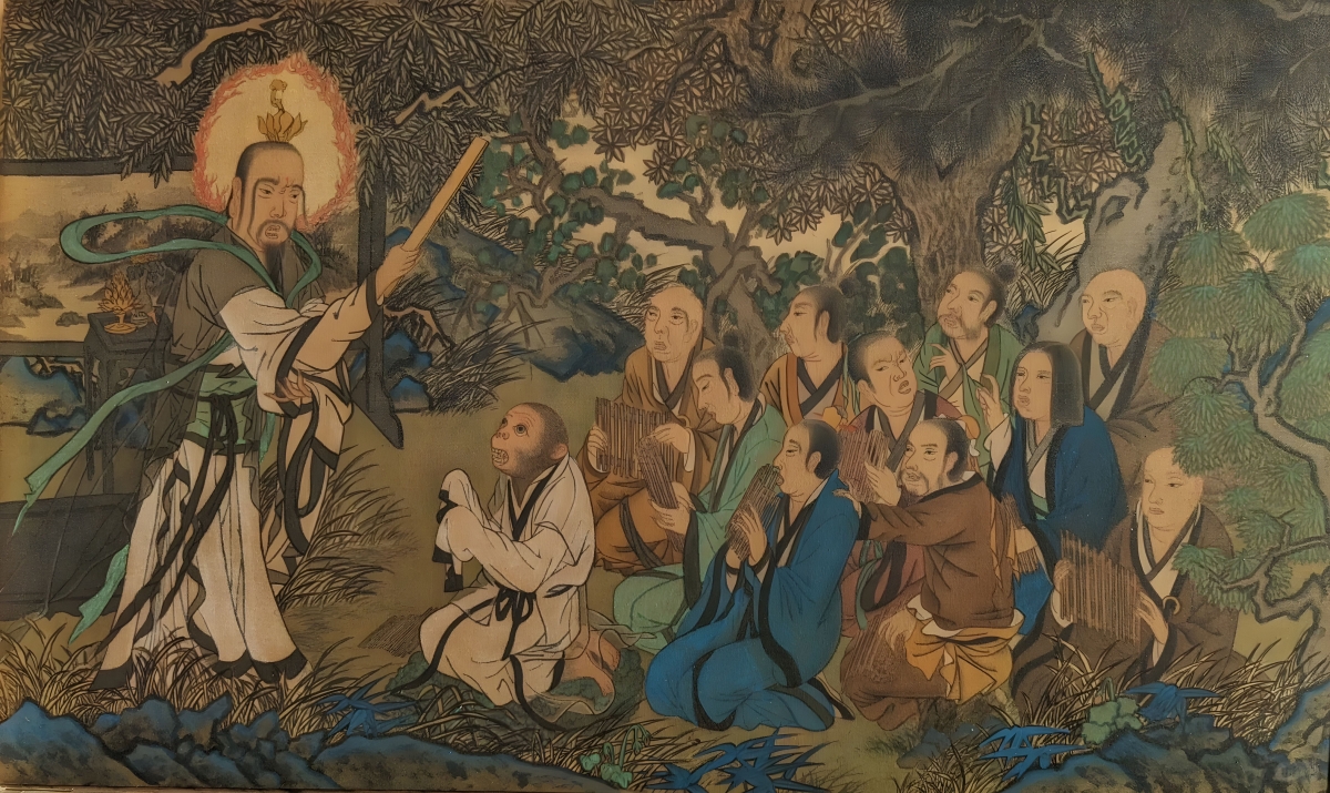 《黑神话，悟空》拜师场景超高清4K壁纸及游戏截图，分辨率4027x2400，免费下载