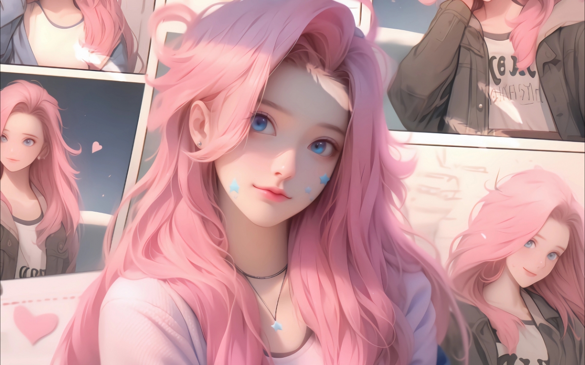 萨勒芬妮高清壁纸精选，2560x1600超清可爱女孩报纸墙背景，免费下载