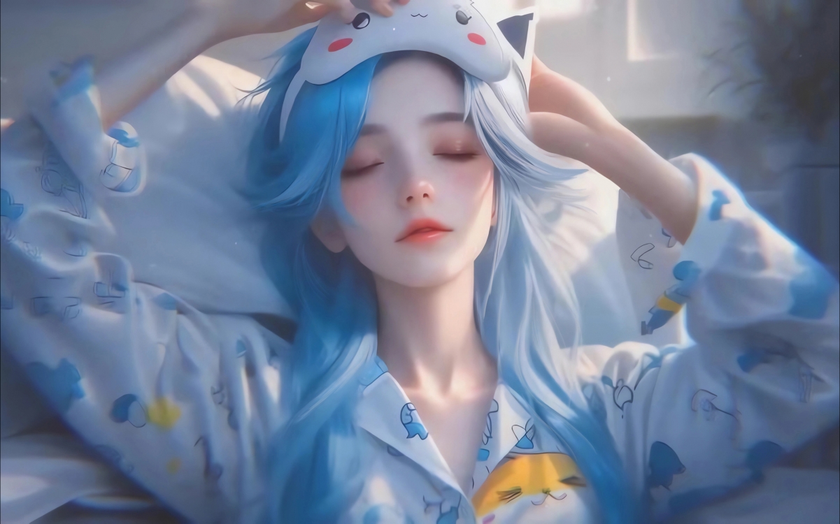 金克丝高清动漫睡衣壁纸 2560x1600 超清下载
