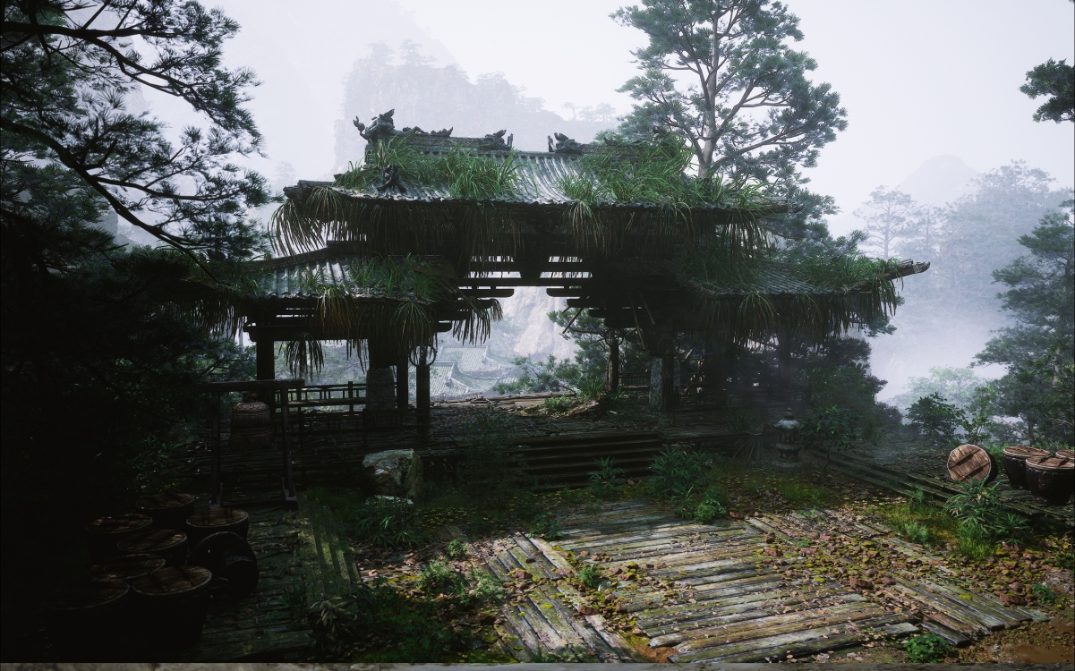 黑神话悟空绝美高清风景原画壁纸，2560x1600超高清分辨率，专属电脑桌面美化下载