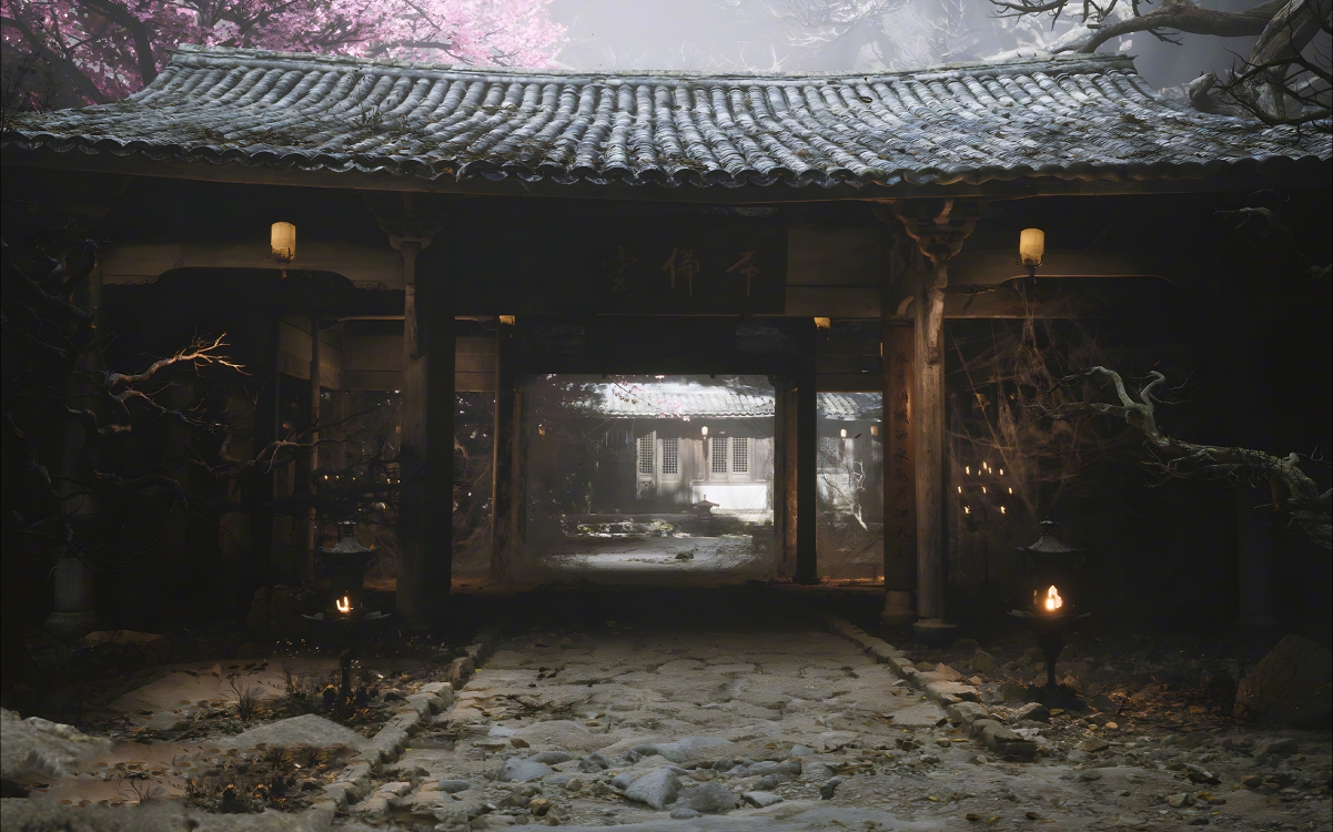 黑神话悟空序章，佛堂高清壁纸 - 2560x1600分辨率，免费下载