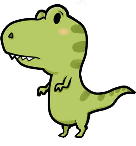 精选古生物小恐龙高清PNG透明图，动植物融合元素，创意动物设计素材免费下载
